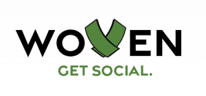 Logo for Woven social media.