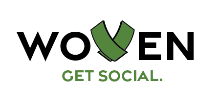 Logo for Woven social media.